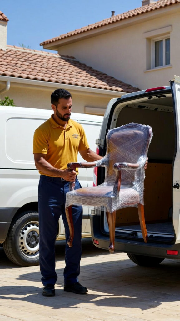 Évacuation soignée du mobilier d'héritage par notre équipe de débarras sur Toulon.